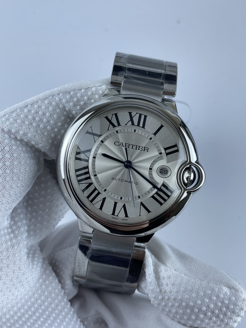 (준비완료/특급배송)NO.2172/V6공장 까르띠에 발롱블루 42MM 남성용
