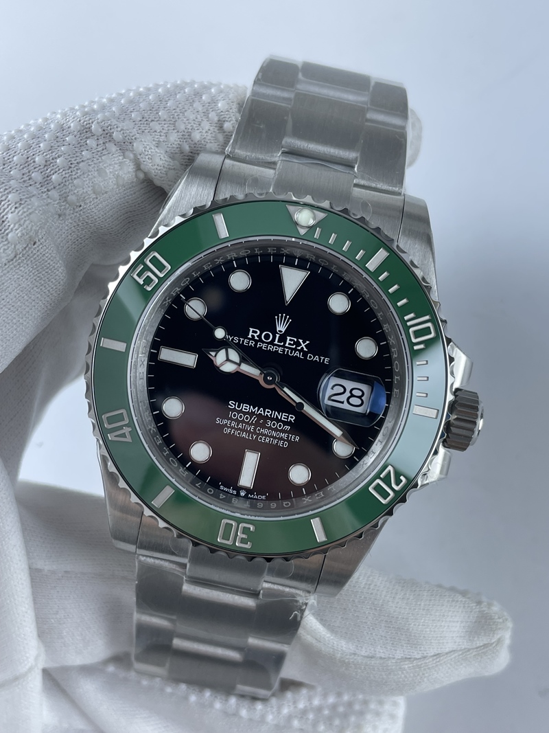 (준비완료/특급배송)NO.2227/VS공장 롤렉스 서브마리너 41MM 신형 그린 VS3235 무브