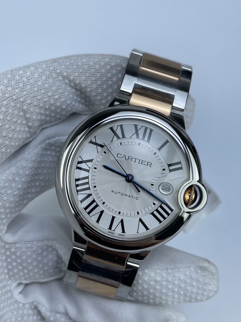 (준비완료/특급배송)NO.2675/V6공장 까르띠에 발롱블루 42MM