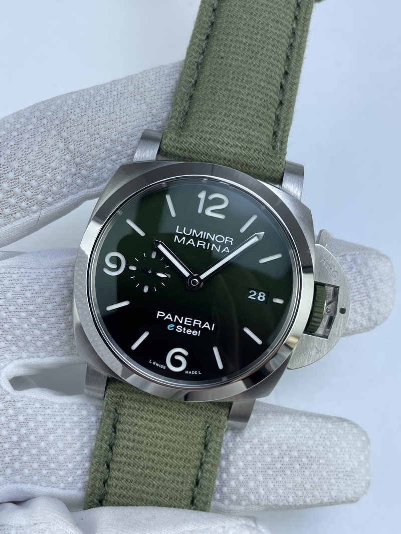 (준비완료/특급배송)NO.3152/VSF Factory PAM01356 Luminor Marina eSteel Verde Smeraldo 44mm