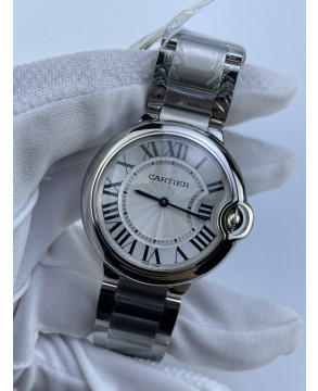 (준비완료/특급배송)NO.3313/V6공장 V7 발롱블루 36MM 쿼츠