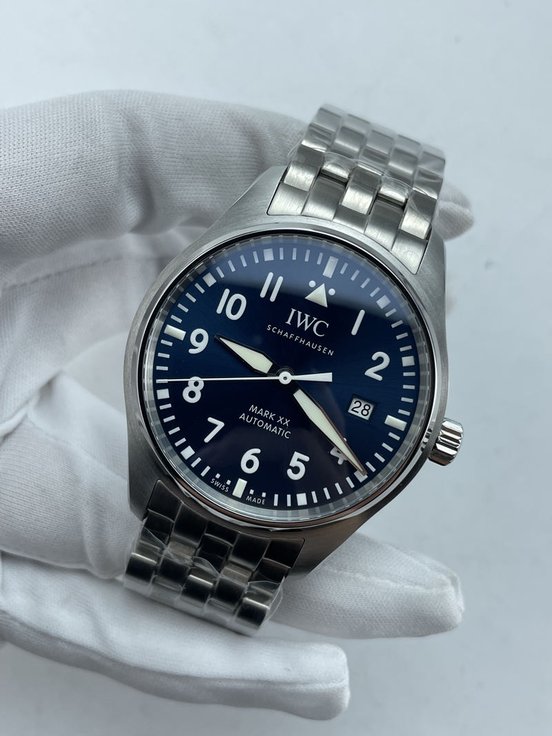 (준비완료/특급배송)NO.3698/MK공장 V2 IWC 마크18 327016 어린왕자 블루다이얼